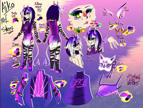 VTUBER REF SHEET.